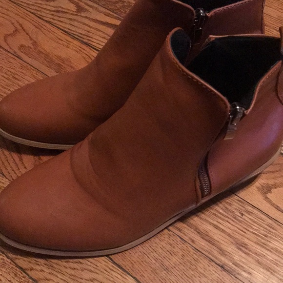 Brown booties - Leather - Picture 4 of 4